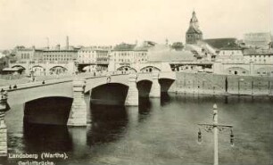 Postkarte, Landsberg an der Warthe (Neumark) (Gorzów Wielkopolski)