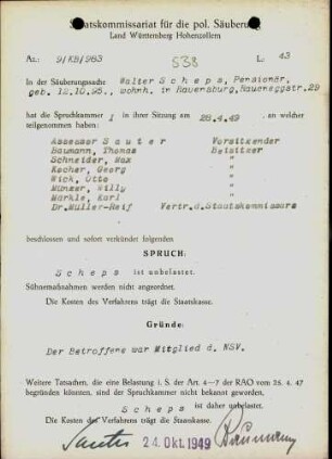 Scheps, Walter