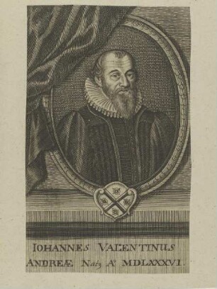 Bildnis des Iohannes Valentinus Andreae