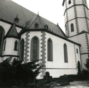 Penig. Stadtkirche (Neubau 1476/1494, Weihe 1515). Teilansicht von Nordosten