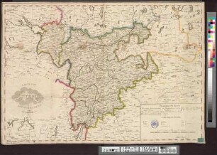Karte Von Tyrol und Vorarlberg