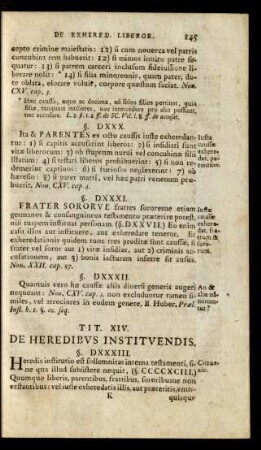 Tit. XIV. De Heredibus Instituendis
