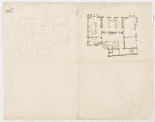 Thiersch, Friedrich von; München; Haus Pechmann - Grundriss