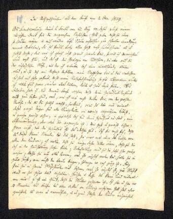 Brief von Ferdinand Krauss