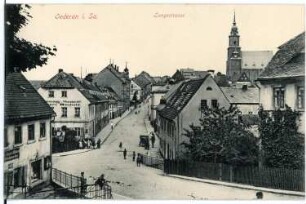 Oederan. Lange Straße