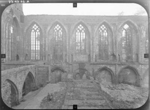 Neubrandenburg. Stadtkirche St. Marien. Inneres nach Süden
