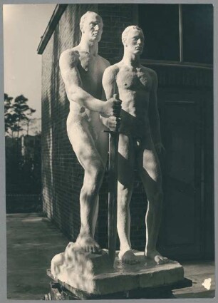 Krieger-Ehrenmal Stralsund, 1934/35, Gips