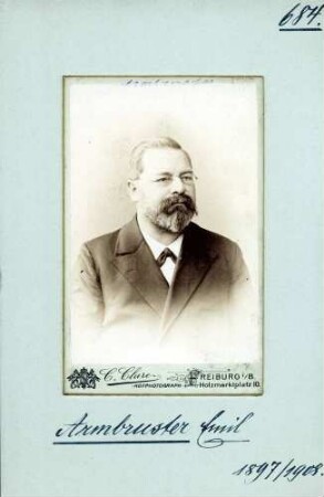 Armbruster, Emil, Zentrum