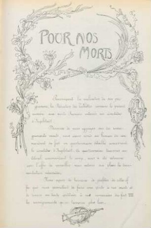 Pour nos morts