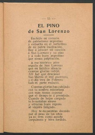 El pino de San Lorenzo