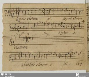 [Groh, Johann:] Missa