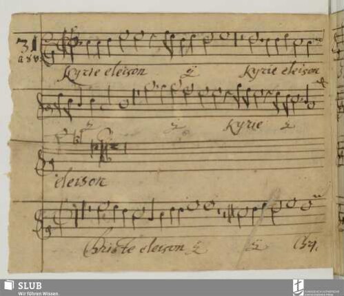 [Groh, Johann:] Missa