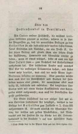 16-41 Ueber den Hostienhandel in Deutschland