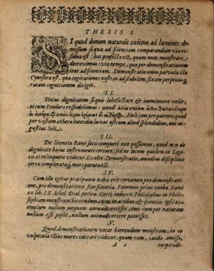 Disputatio Logica De Demonstratione Potissima