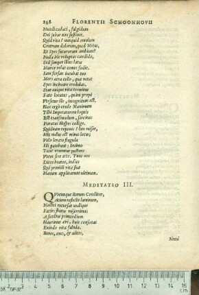 Meditatio III.