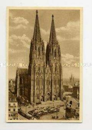 WHW-Postkarte: Kölner Dom