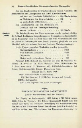 Anhang Dokumenten-Sammlung Darmstaedter