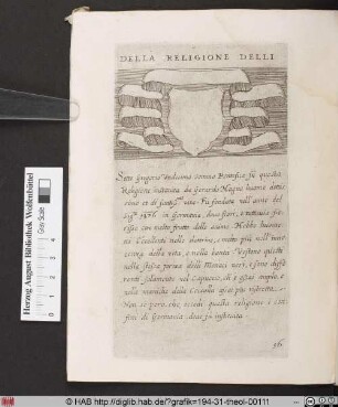 DELLA RELIGIONE DELLI [PADRI DELLA VITA COMMVNE].