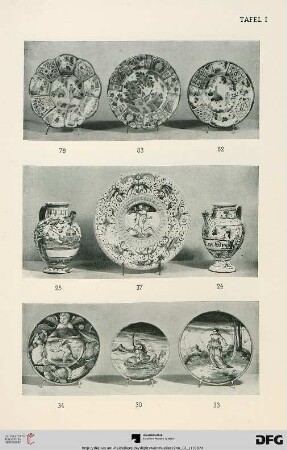 Tafel I-VI