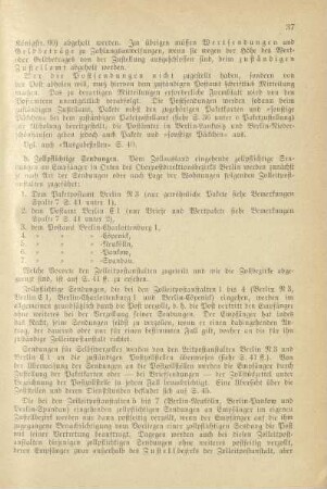 b. Zollpflichtige Sendungen