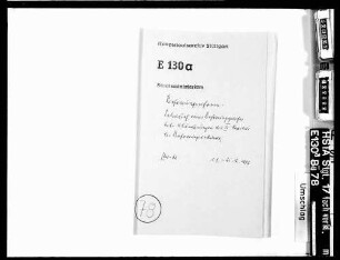 Verfassungsreform: Entwurf eines Verfassungsgesetzes betr. Abänderungen des IX. Kapitels der Verfassungsurkunde