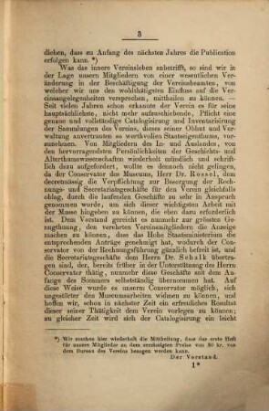 Mittheilungen an die Mitglieder des Vereins für Nassauische Alterthumskunde und Geschichtsforschung zu Wiesbaden. 1. 1861