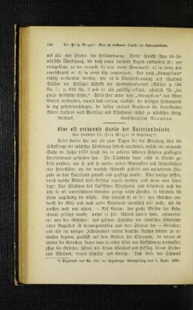 ¬Eine¬ oft verkannte Quelle der Vaterlandsliebe