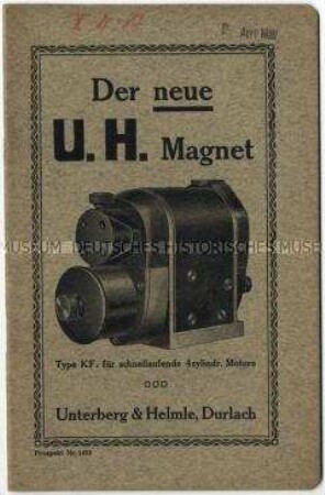 Motor-Zündung Typ KF