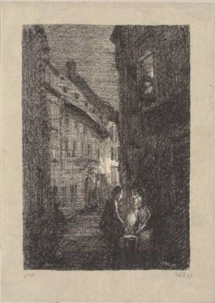 Nocturno Ghetto, Prag, Blattergasse