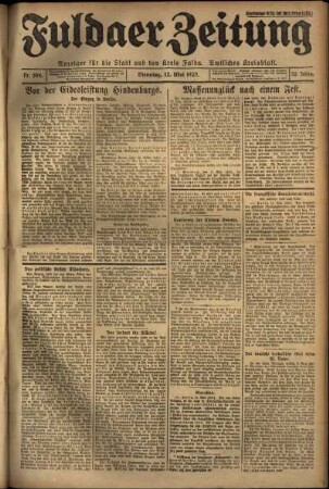 Ausgabe vom Dienstag, den 12. Mai 1925.