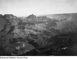 Arizona, Grand Canyon, Geomorphologie, Canyon, Auf dem Wege nach Grand View, gegen Osten