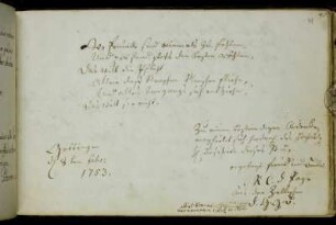 Rupertus Christian Daniel Pape. Göttingen, 8.2.1753.