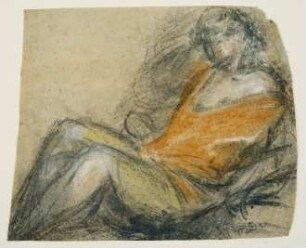 Studie einer liegenden Figur