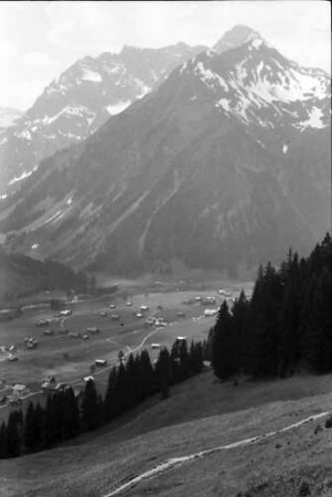 Mittelberg: Blick gegen den Elfer