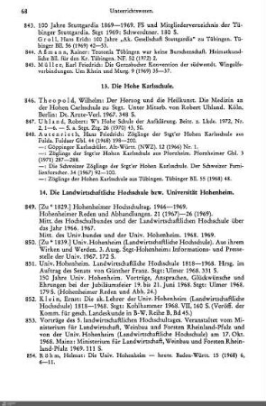 13. Die Hohe Karlsschule