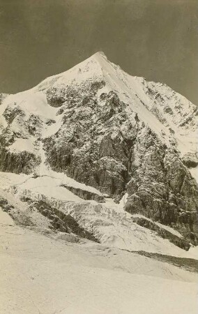Italien. Ortlergruppe. Königsspitze (3857 m), von Nordosten gesehen