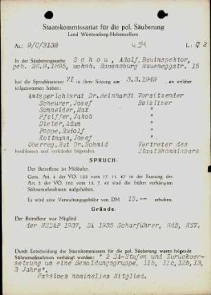 Schou, Adolf