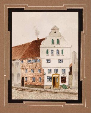 Haus an der Ecke Markt und Krämerstraße - Husum