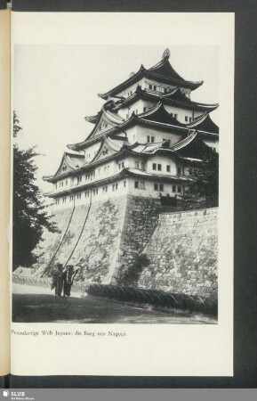Fremdartige Welt Japans: die Burg von Nagoya