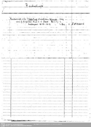 Zeitschrift Nahrung