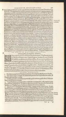 In Feriis D. Matthaei Apostoli & Evangelistae ...