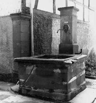 Laufbrunnen; Erbach, Am Schloßgraben 22