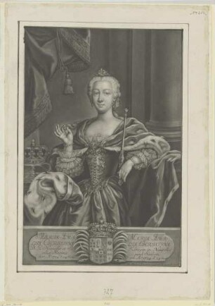 Bildnis der Maria Amalia Christina von Neapel und Sizilien