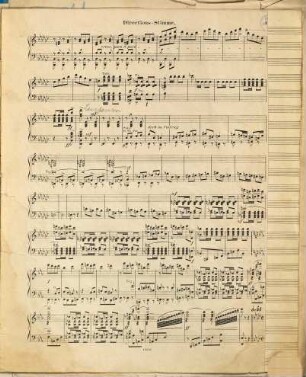 Grosse Fantasie über Motive der Oper Cavalleria rusticana : (Sicilianische Bauernehre) von Pietro Mascagni ; für Militair- (Infanterie-) Musik