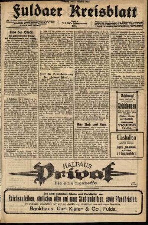 Ausgabe vom Mittwoch, den 08. Oktober 1924.