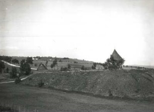 Johanngeorgenstadt, Pulverturm, unweit der Eibenstocker Straße, auf der Schachthalde der Fundgrube Gotthelf Schaller