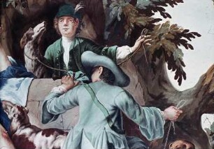 Göttermahl und die Rast der Diana