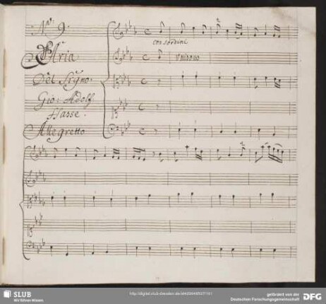 No. 9 Johann Adolf Hasse - Artaserse