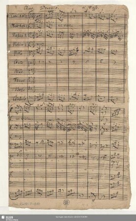Demetrio. Excerpts - Mus.2477-F-510 : Coro, orch, bc