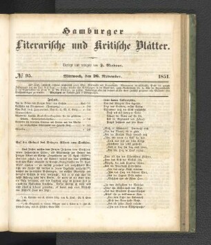 No. 95. 26. November 1851